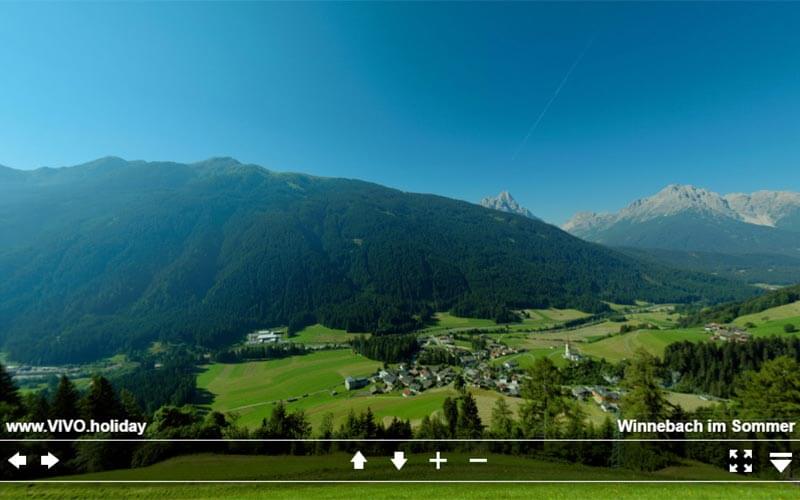 360 Grad Panorama von Winnebach